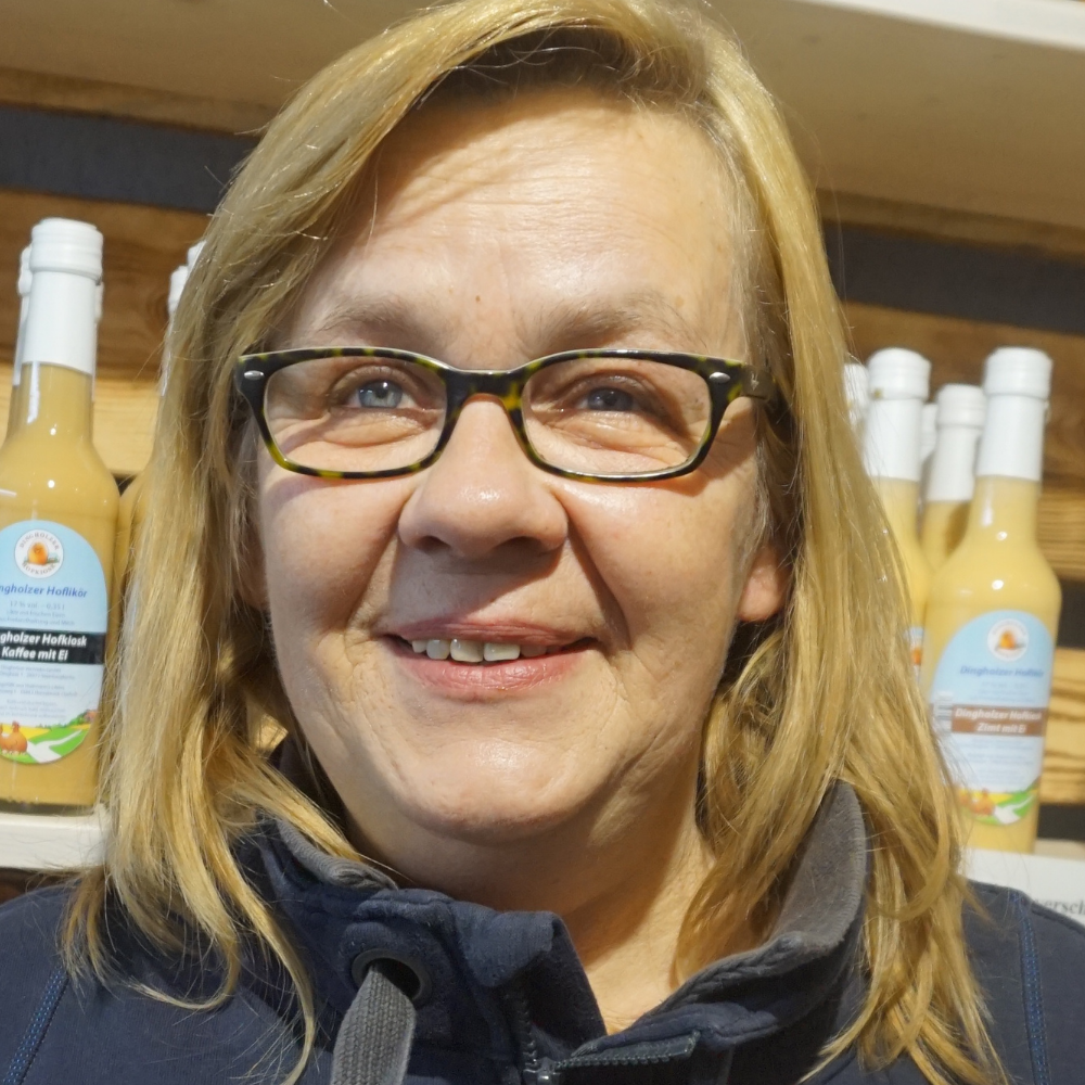 Brigitte Aust vom Dingholzer Hofkiosk